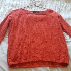 Coral sweater